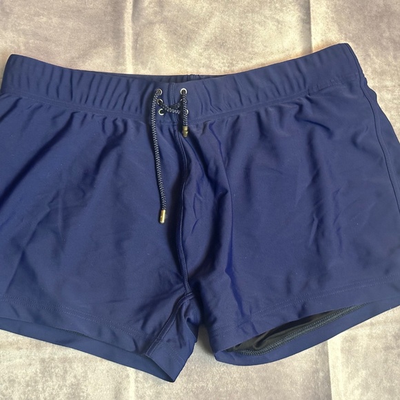 NWT Tom Ford Men’s Swim Trunks Square Cut 54 IT (US Large) - Navy Blue - Picture 1 of 12